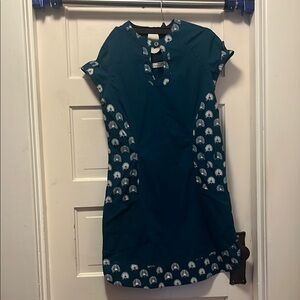 Skunkfunk Vintage Dark Teal Dress